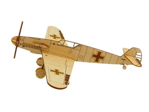 Messerschmitt BF 109 Deko Flugzeugmodell Bausatz | Pure Planes