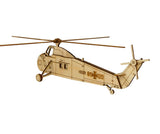 Sikorsky H34  Deko Hubschrauber Modell Bausatz | Pure Planes