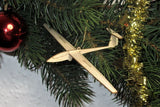 Segelflugzeuge Weihnachtsbaum Anhänger Set-B