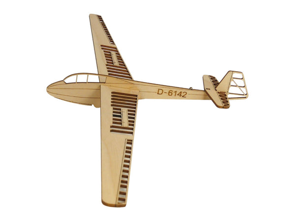 Bergfalke 2 / 55 Deko Flugzeugmodell Bausatz | Pure Planes