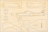 Breezer CR Holzmodell Bausatz  von Pure Planes