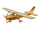 Cessna 206 Flugzeug Standmodell zur Dekoration aus Holz