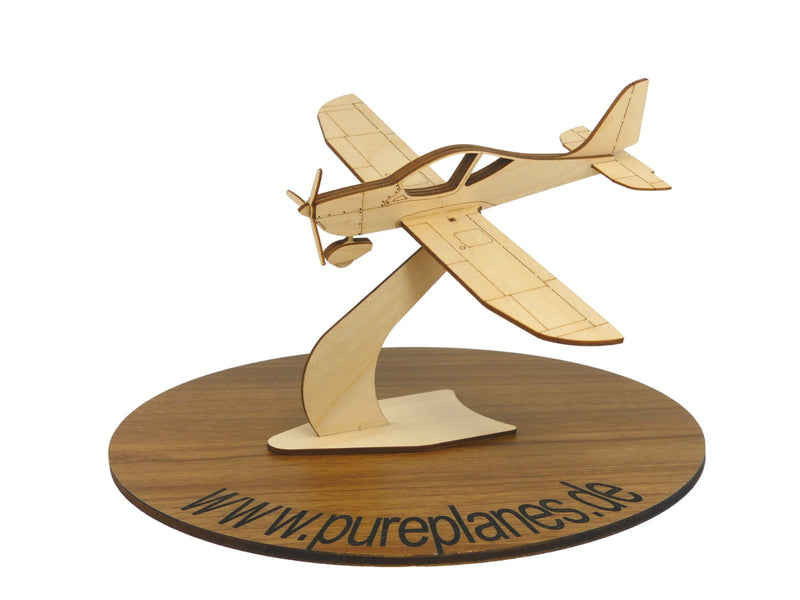 Eurostar SLW Ultraleicht Flugzeugmodell aus Holz