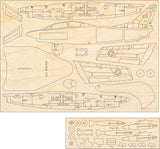 Fiat g91 T3 Flugzeugmodell Tischmodell Bausatz