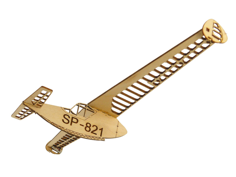 IS 5 Kaczka Segelflugzeug Deko Flugzeugmodell aus Holz von Pure Planes