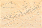 Lo100 Modell Bausatz aus Holz von Pure Planes