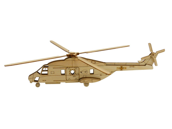 NH90 NTH Sea Lion Hubschrauber Holz Modell Bausatz
