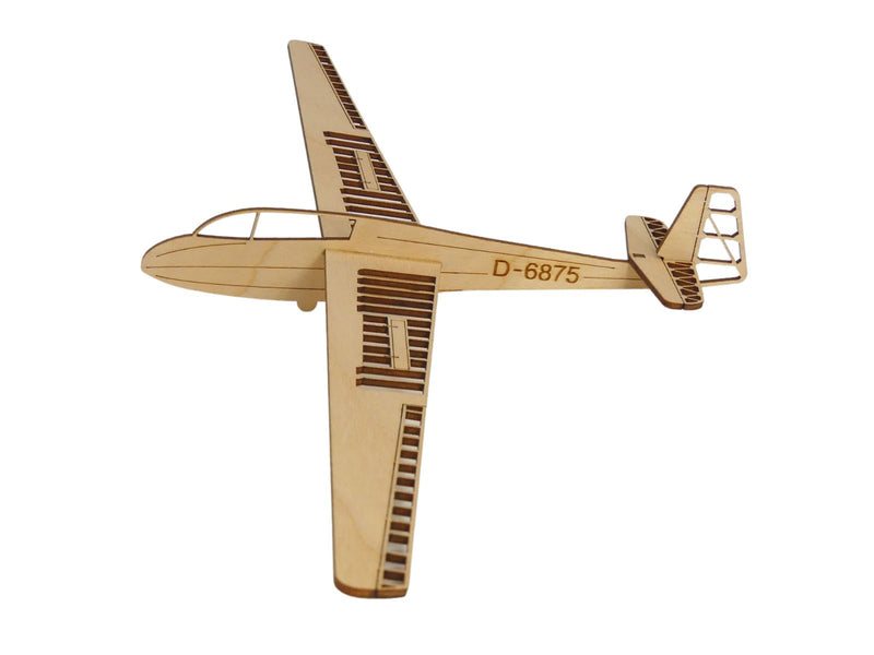 Bergfalke 3 Deko Flugzeugmodell Bausatz | Pure Planes